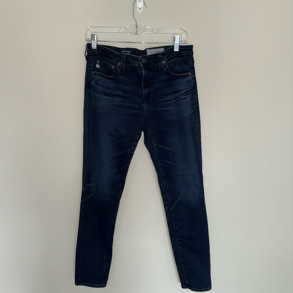 AG Adriano Goldschmied Dark Blue Legging Ankle - super skinny ankle size 30